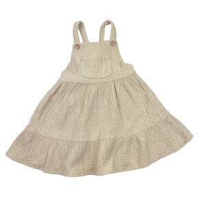 Zara Neutral Cross Back Dress